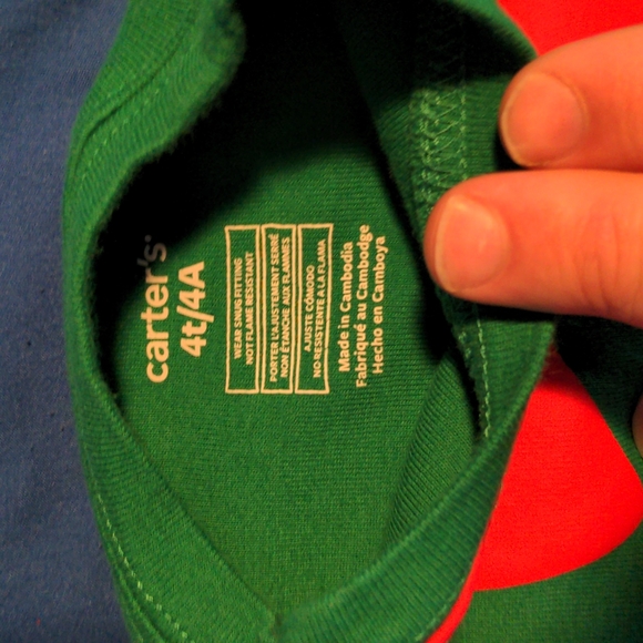 Carter's 4T Christmas shirt - Picture 2 of 2